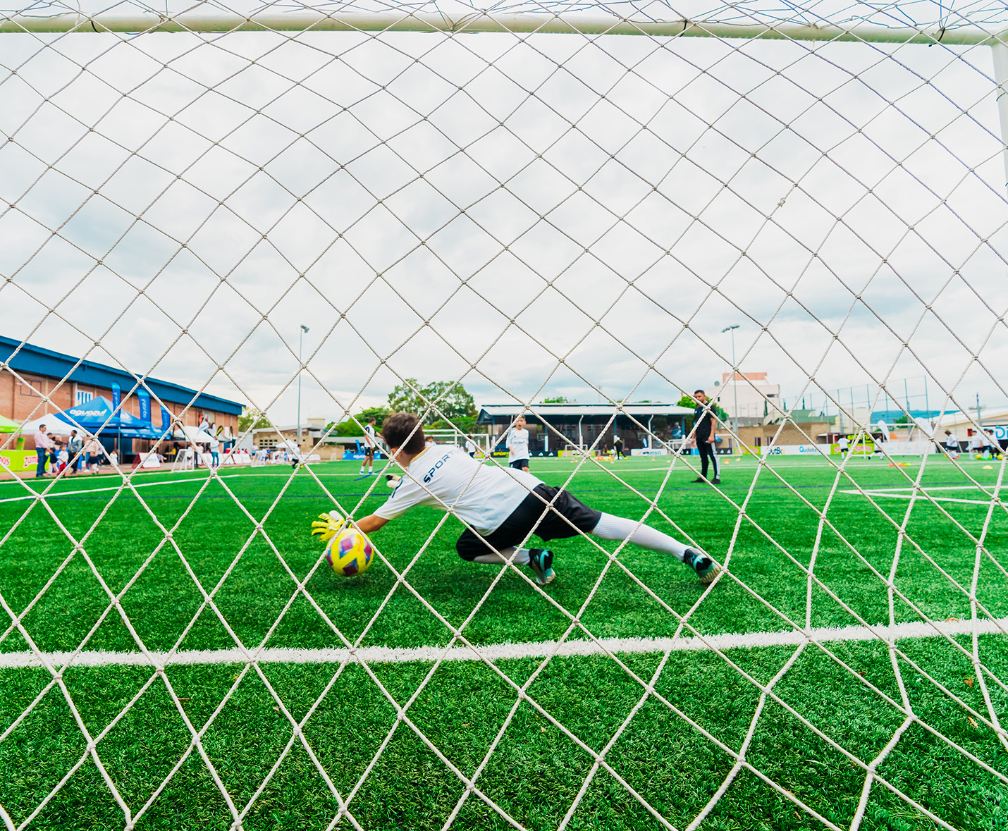 Entrenamiento al atardecer